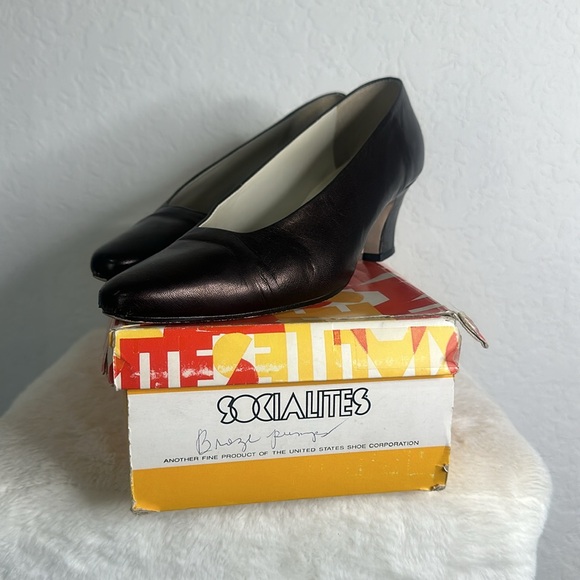 Ladies Enzo Angilini Curio "Brown"  Size 8N Leather Upper - Picture 10 of 10